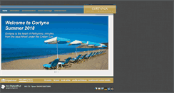 Desktop Screenshot of hotelgortyna.gr